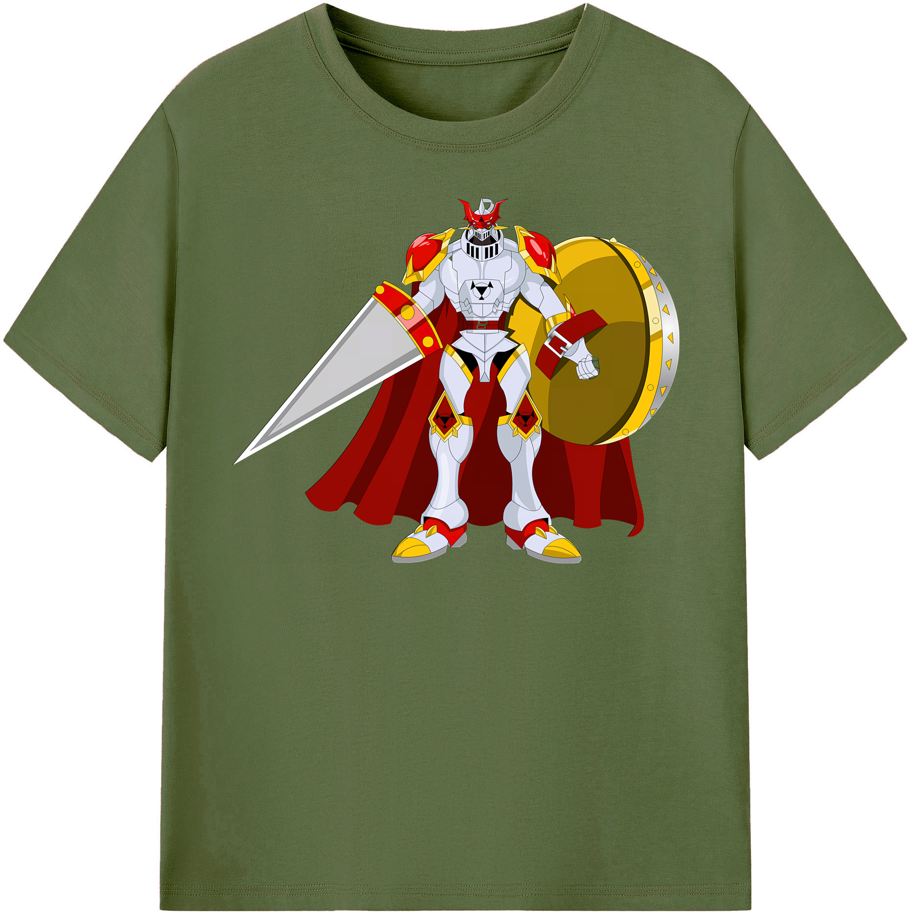 （画像用） Digimon デジタルモンスター/デジモン 綿100％半袖Tシャツ（フロントプリント）